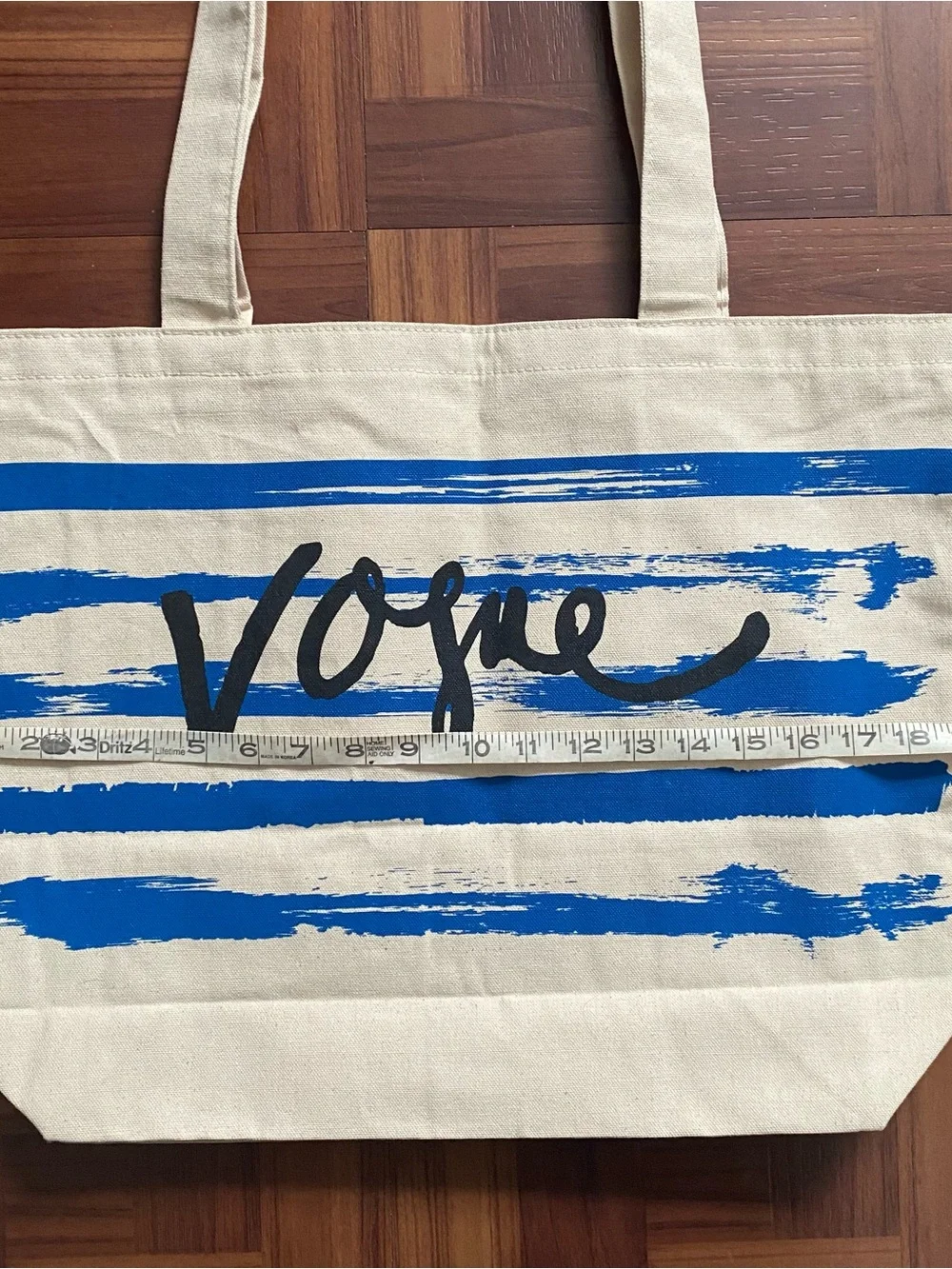 Vogue Magazine Canvas Tote Bag